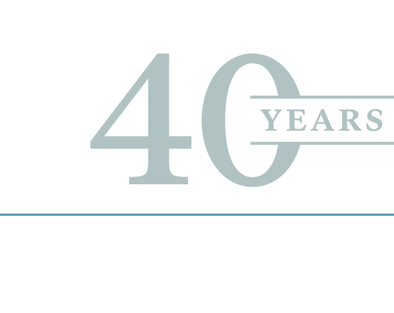 40 years of trusted craftsmanship