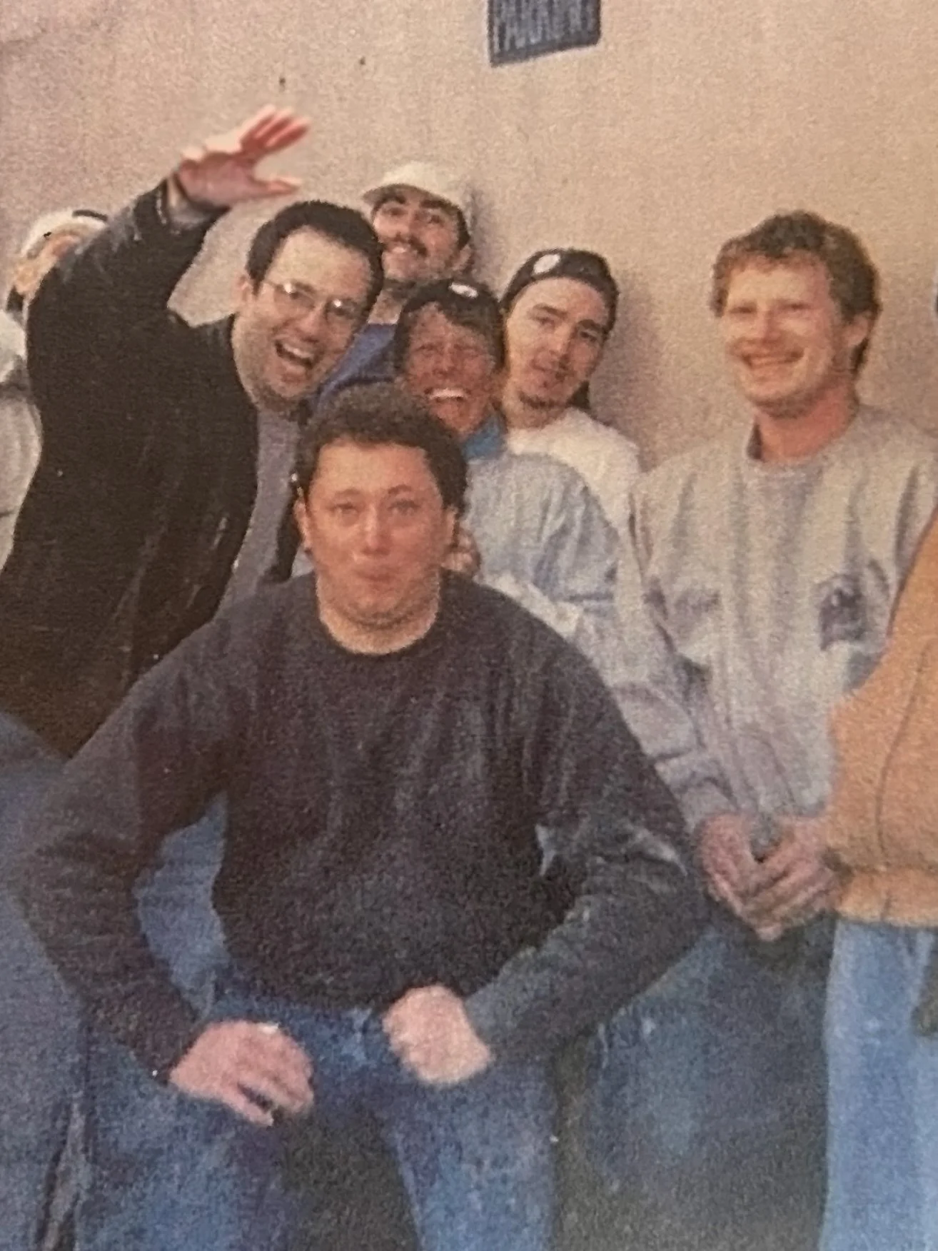 J. Francis Company team vintage photo