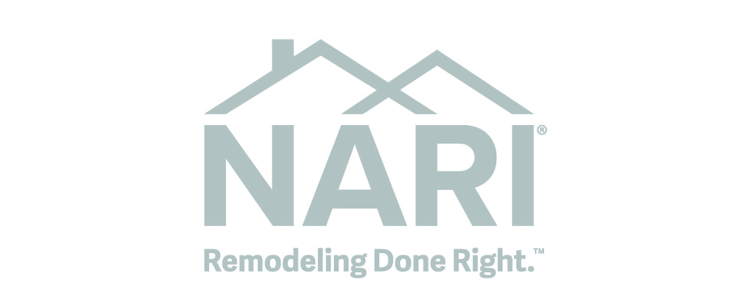 NARI logo with two overlapping house rooftops above the text 'NARI Remodeling Done Right.'