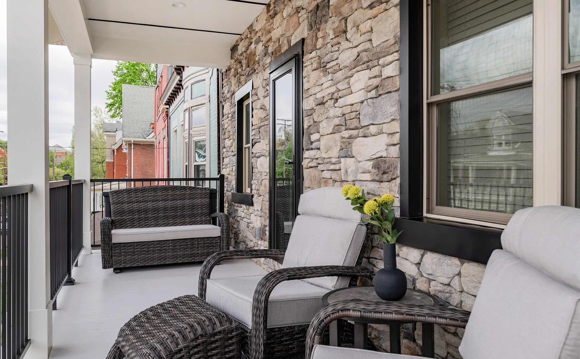Highland Park home exterior remodeled by J. Francis