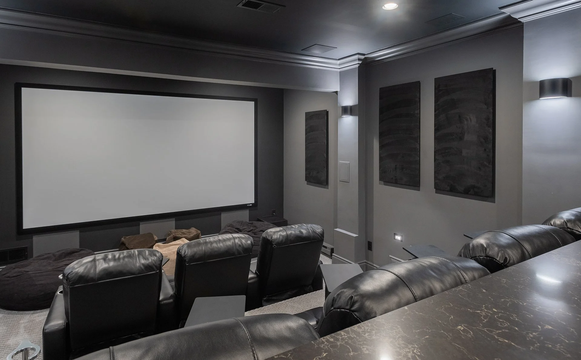 Settlers Ridge basement remodeled by J. Francis