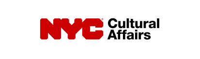 NYC Cultural Affairs logo with red NYC abbreviation and black text