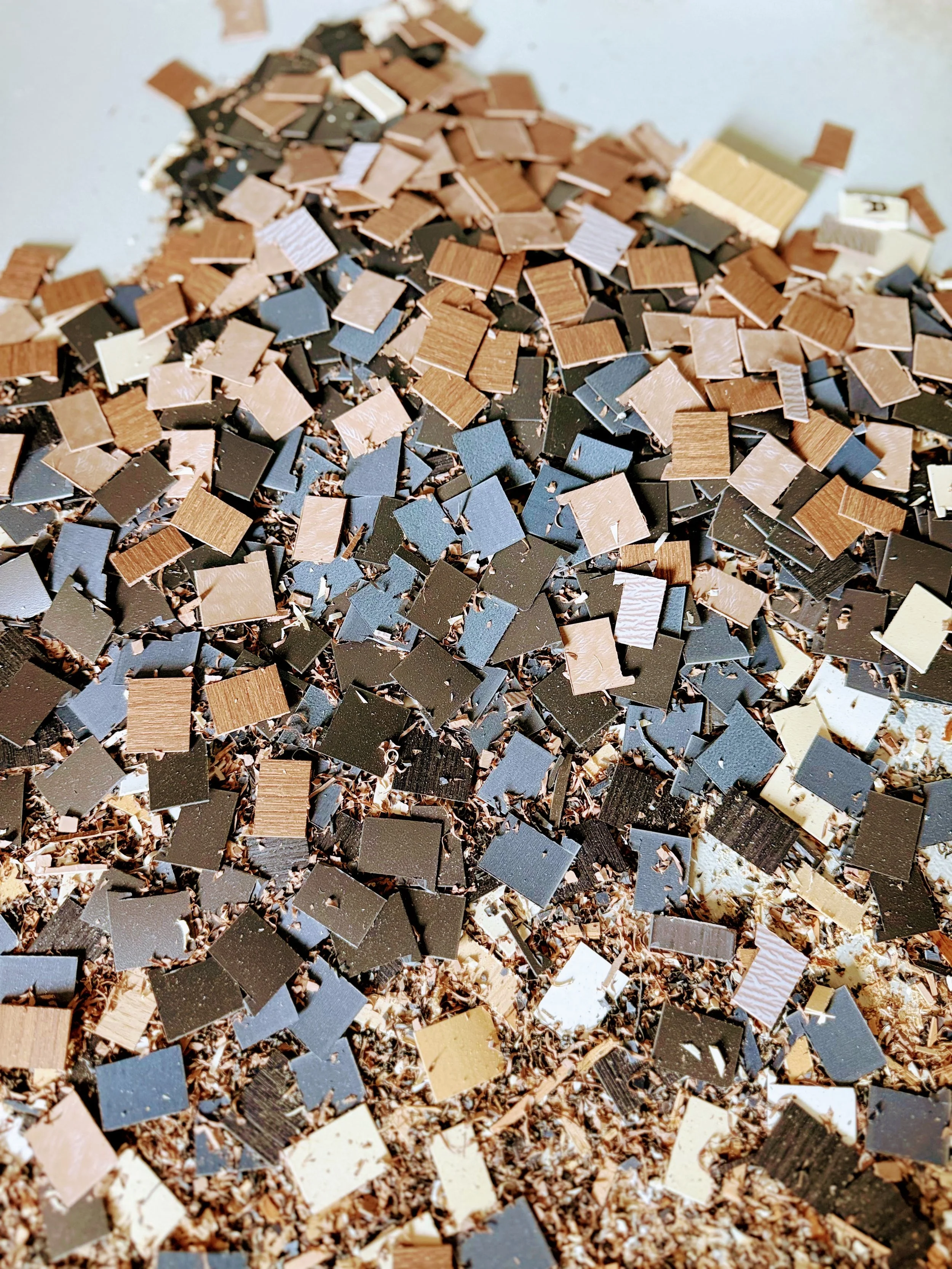 Scrap from custom cabinet