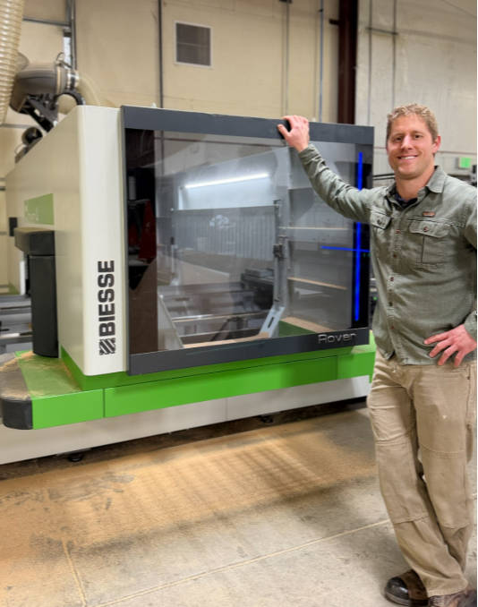 Custom cabinets and millwork in Colorado with Biesse machinery by RJM Cabinets