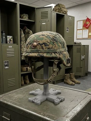 Tactical Helmet Stand - Adjustable