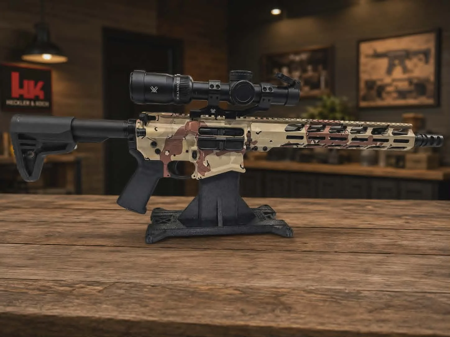 AR-10 Rifle Stand