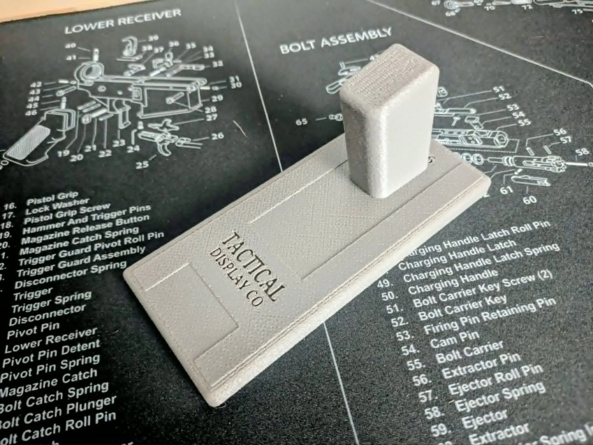 Glock 17/19/26/34 9mm Handgun Stand