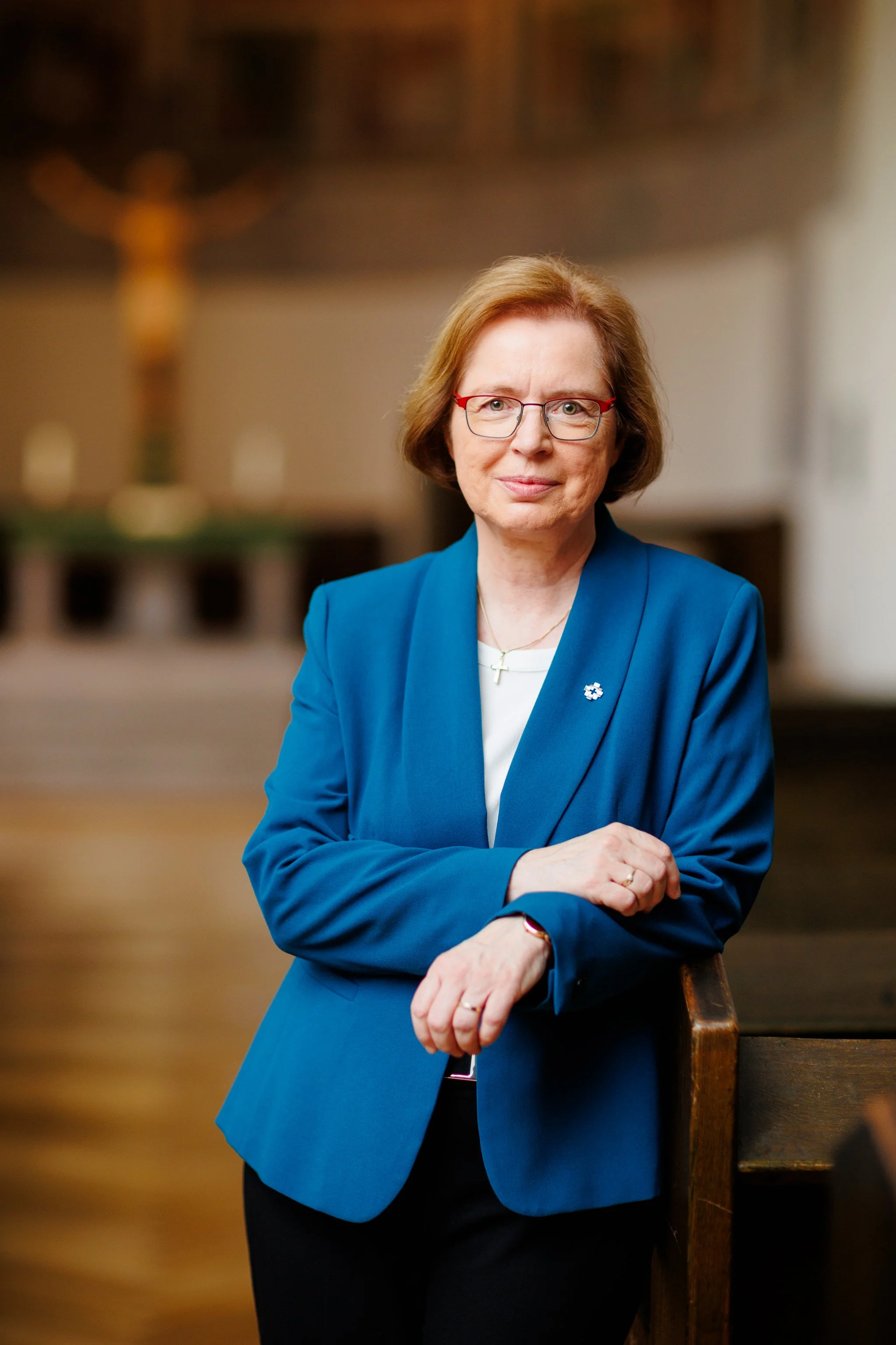 Stellv. Kirchenpräsidentin Ulrike Scherf für die Evangelische Kirche in Hessen und Nassau.