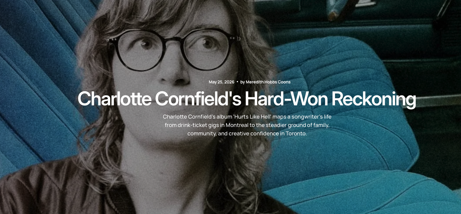 Charlotte Cornfield's Hard-Won Reckoning