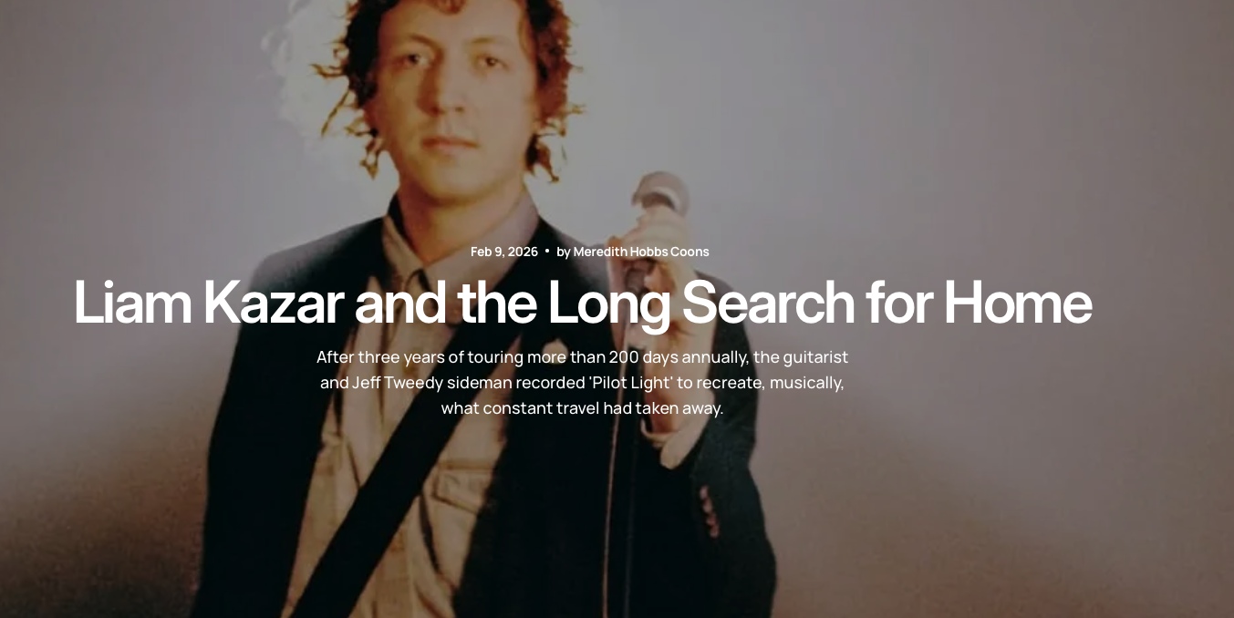 Liam Kazar and the Long Search for Home