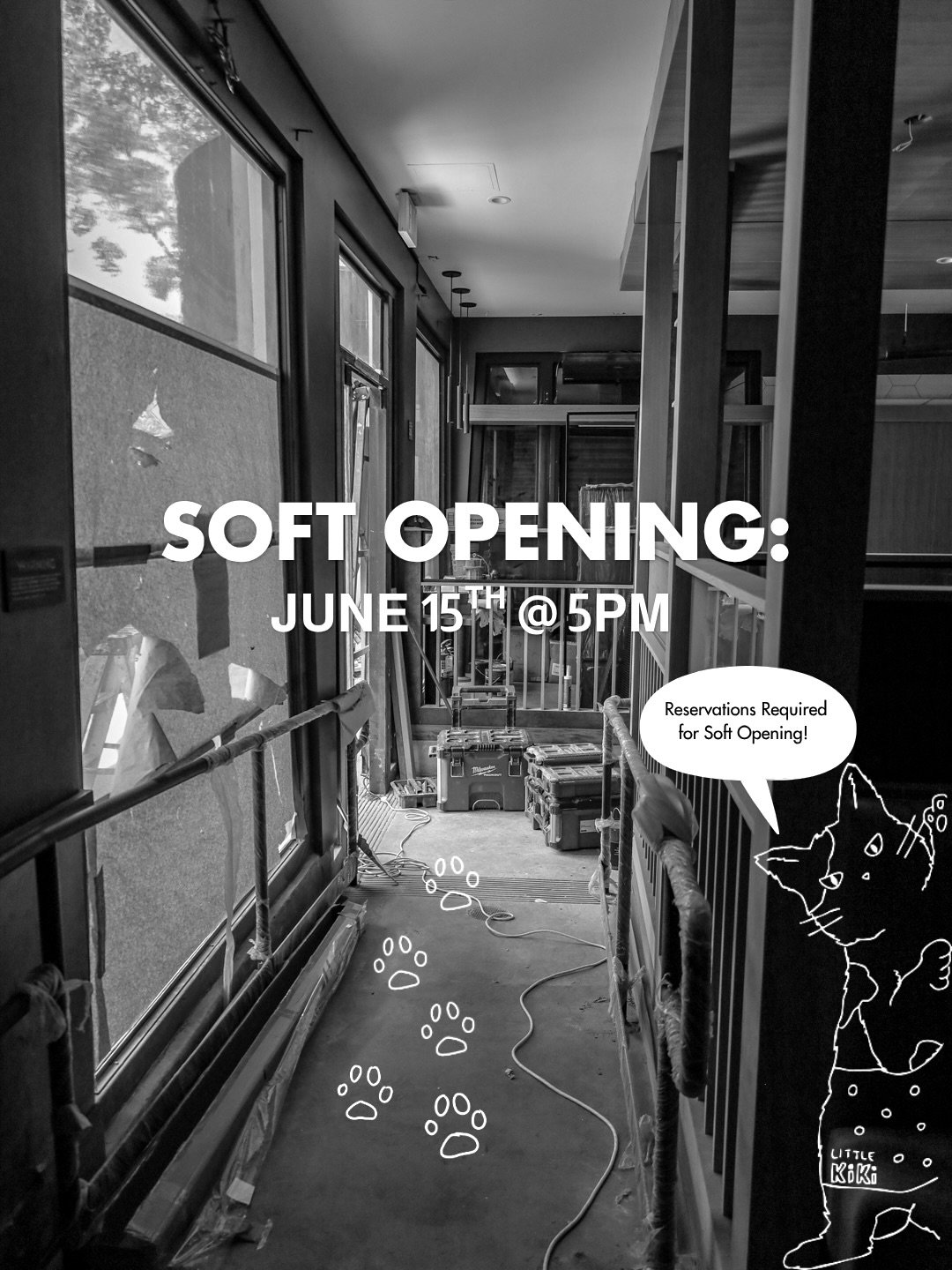 New date, same excitement✨

Little Kiki&rsquo;s soft opening moved to June 15th as we take a little more time to prepare for you.

The good news is our reservation link is in our bio. We&rsquo;ll announce when booking officially opens. 

#littlekikir