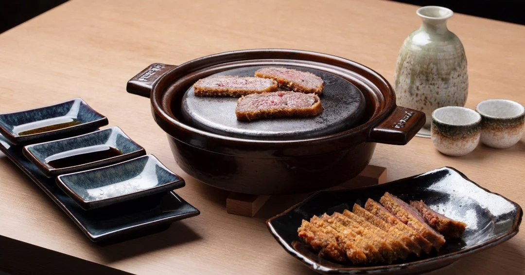 A5 WAGYU GYU KATSU. 

Gyu Katsu is all about contrast. A crisp panko exterior, tender beef within, and the heat of a stone that lets each bite continue cooking at the table.

Now serving in Carlsbad.
📍Little Kiki @littlekikisd