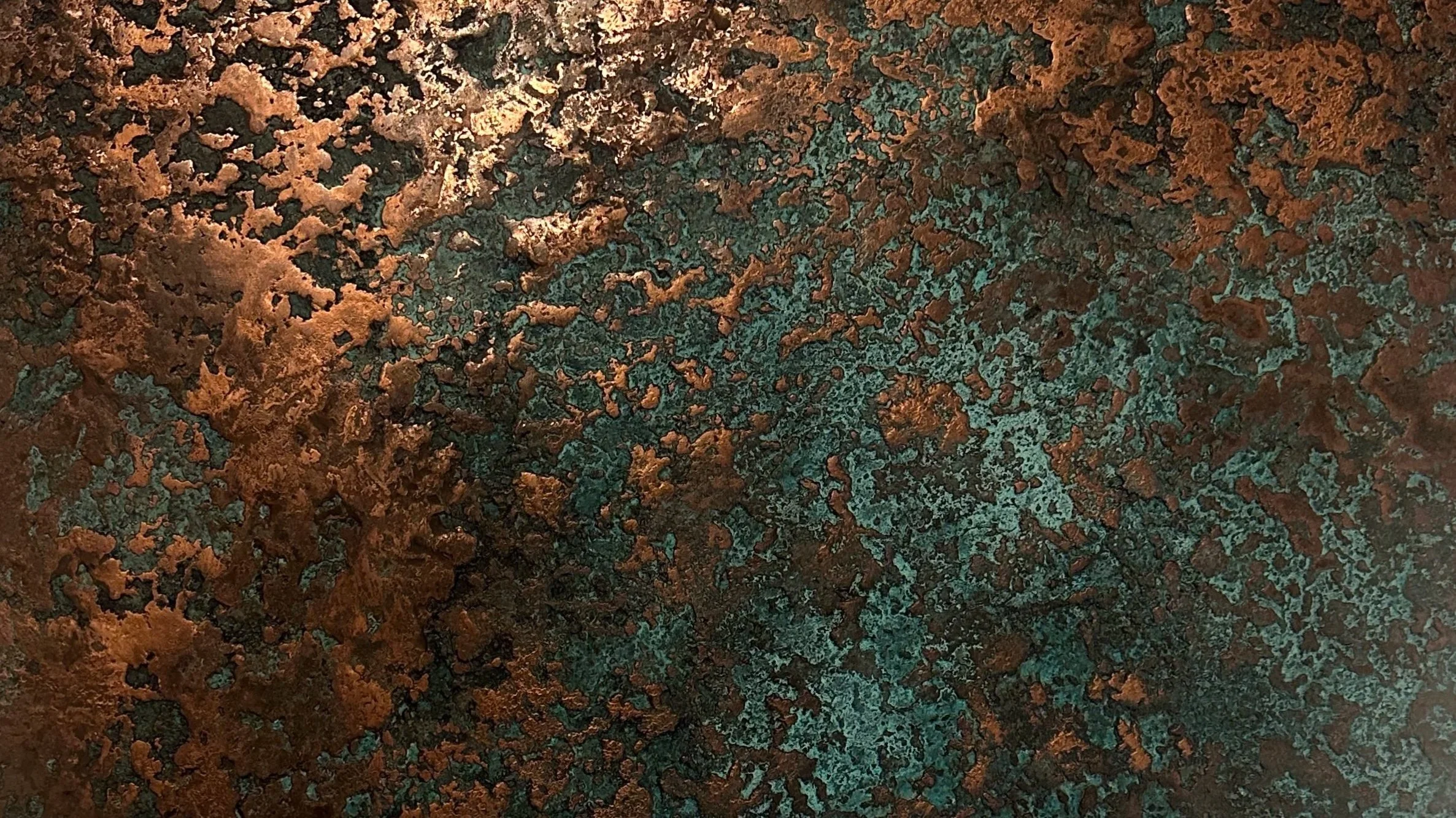 marmorino copper verdigris Venetian plaster