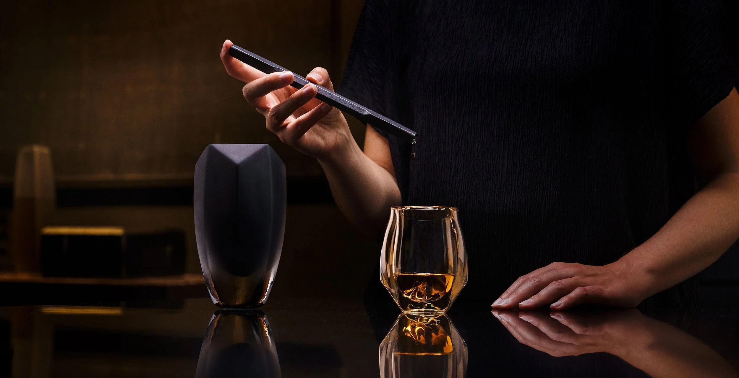 Elevating whiskey service