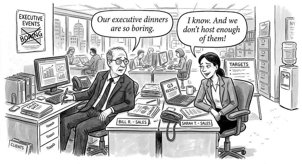 Why isn’t sales filling my dinners?