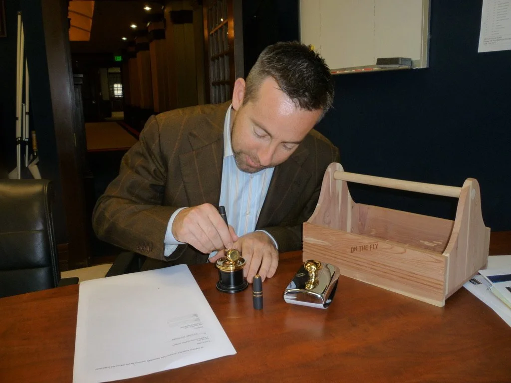 Signing the biggest contract of my life