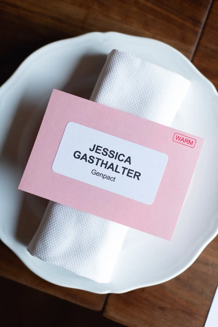 Place cards inspired by "the Glengarry leads" from the infamous sales movie