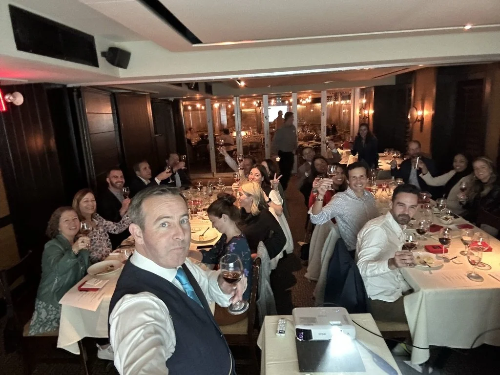 A toast with a vintage Port