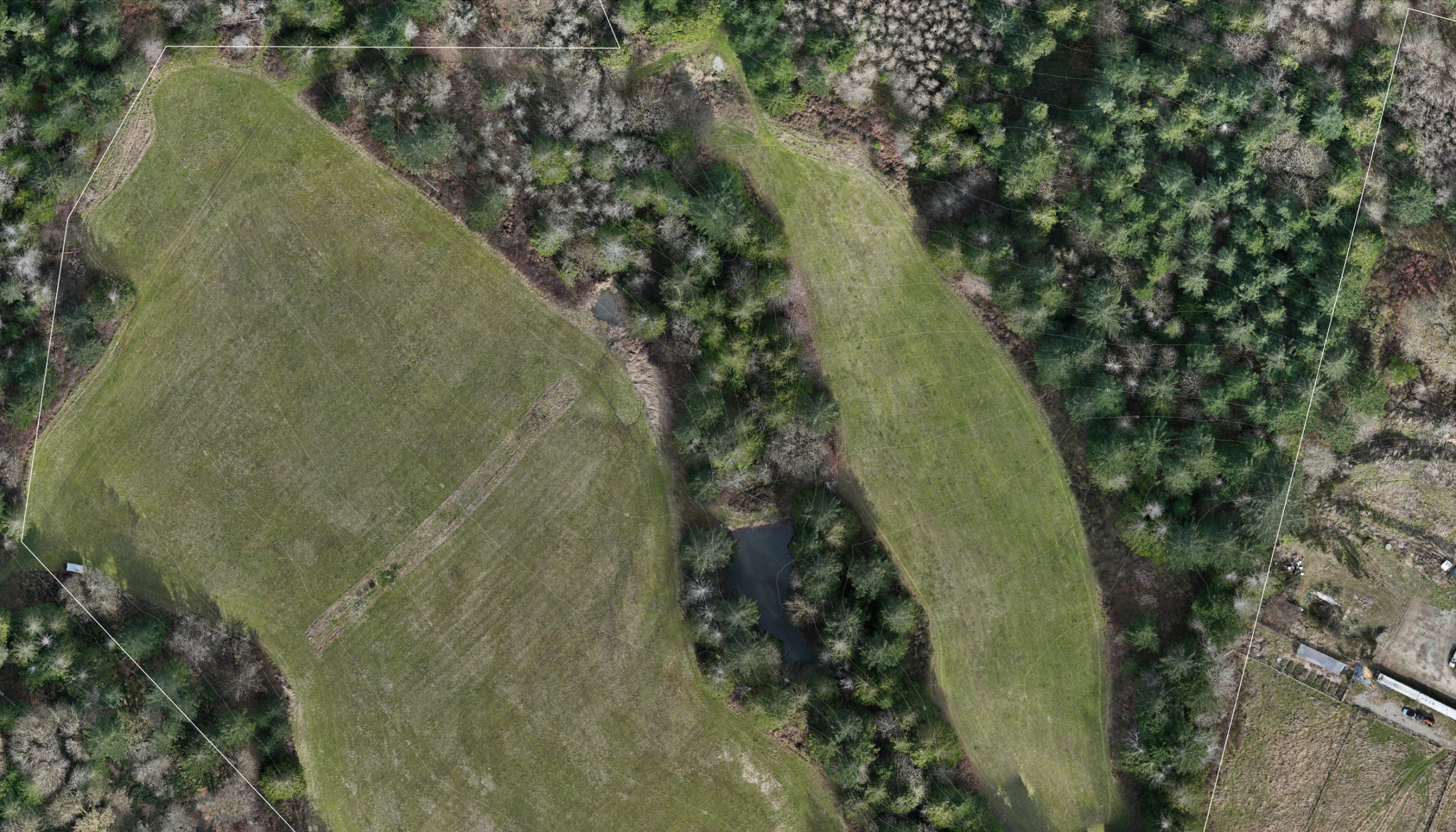 Drone orthophoto image 