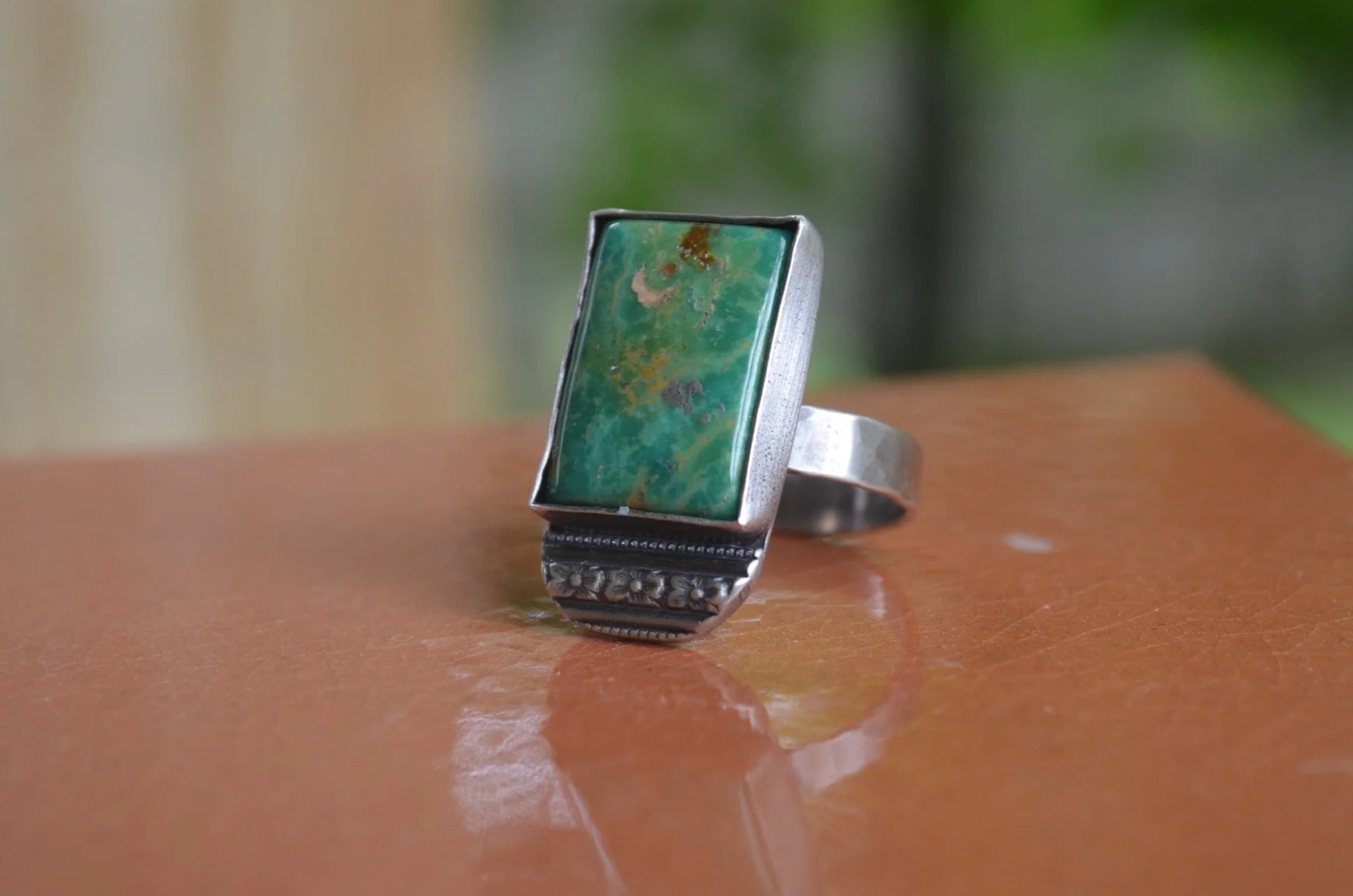 Turquoise Ring, size 8