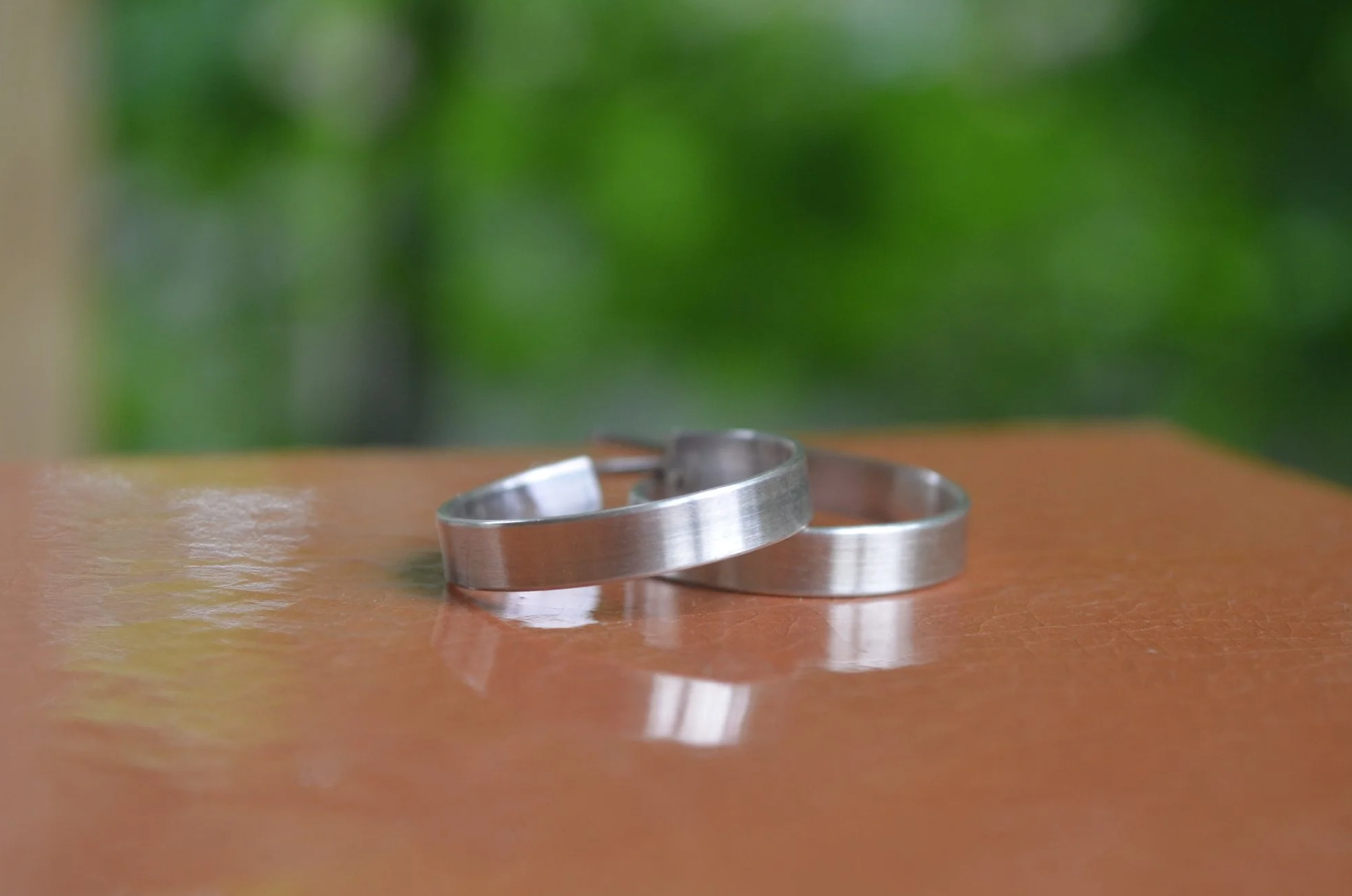 Silver Hoops