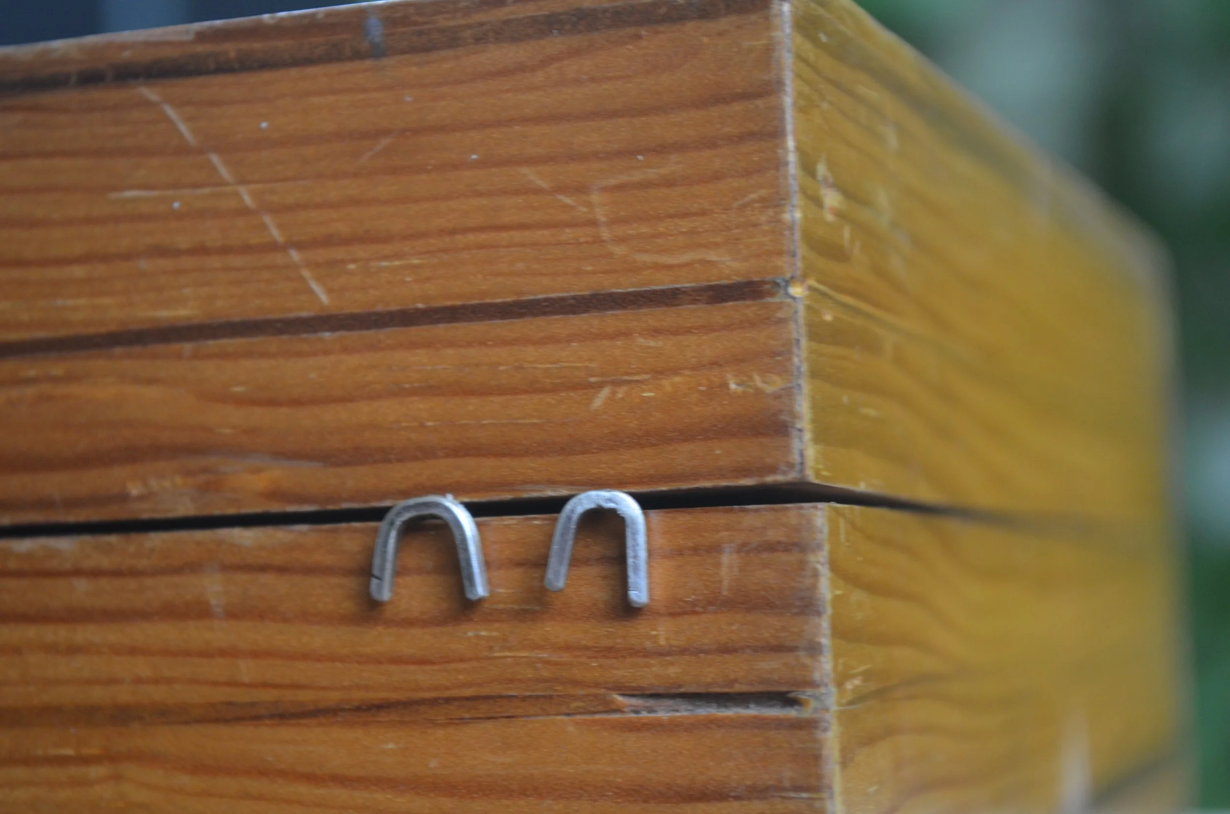 Horseshoe Stud Earrings