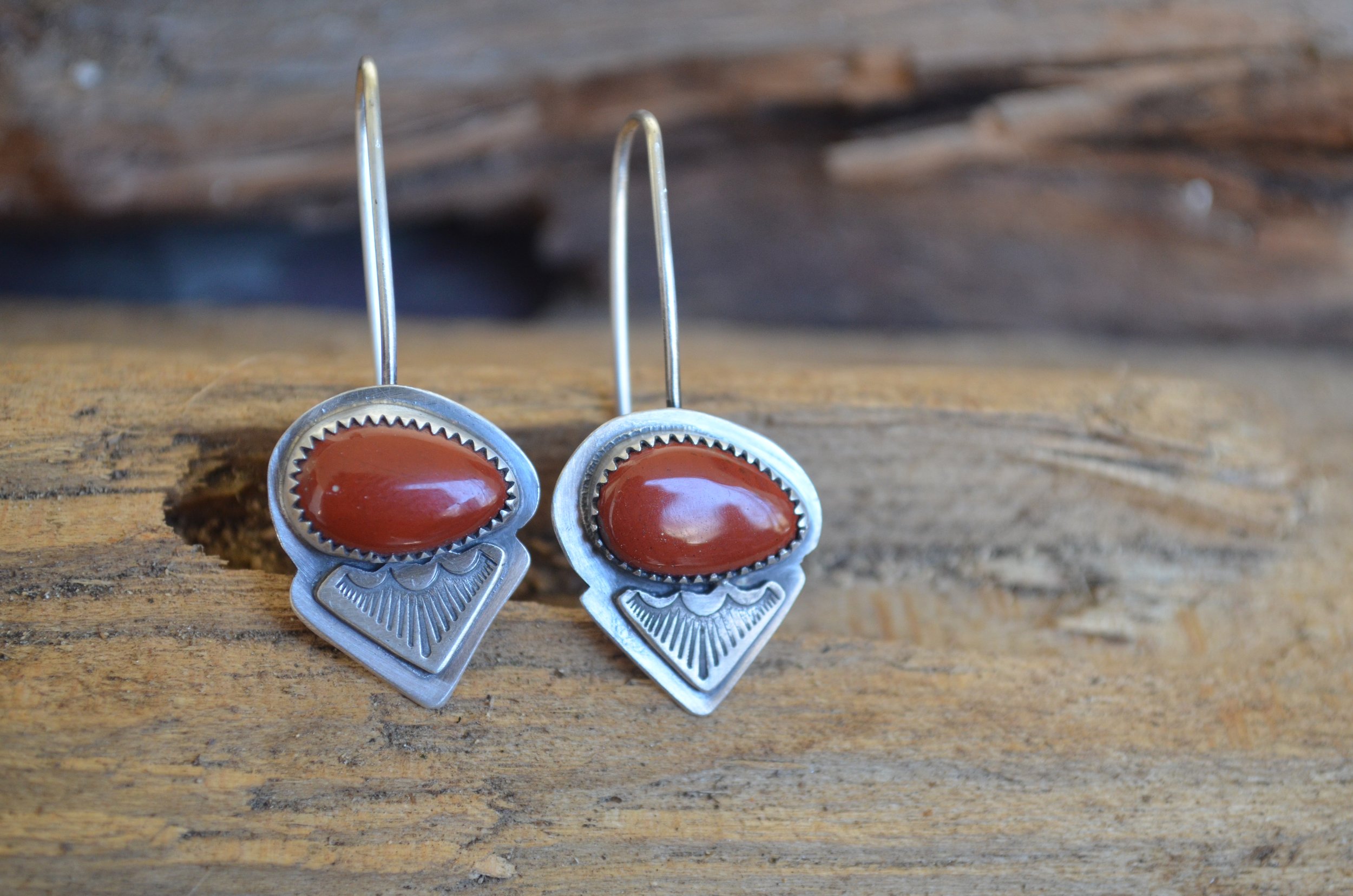 Red Jasper Earrings