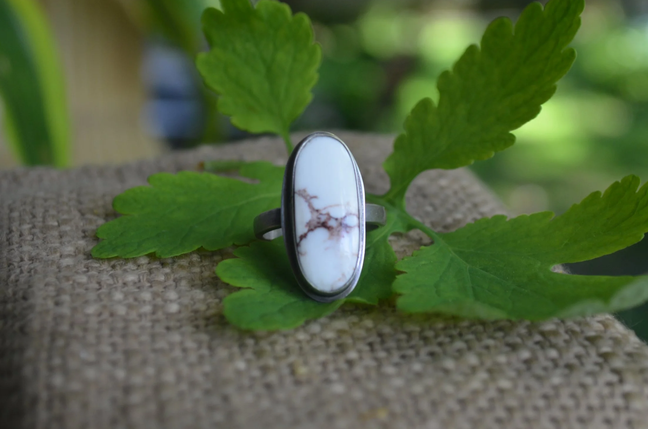 White Horse Ring, size 8