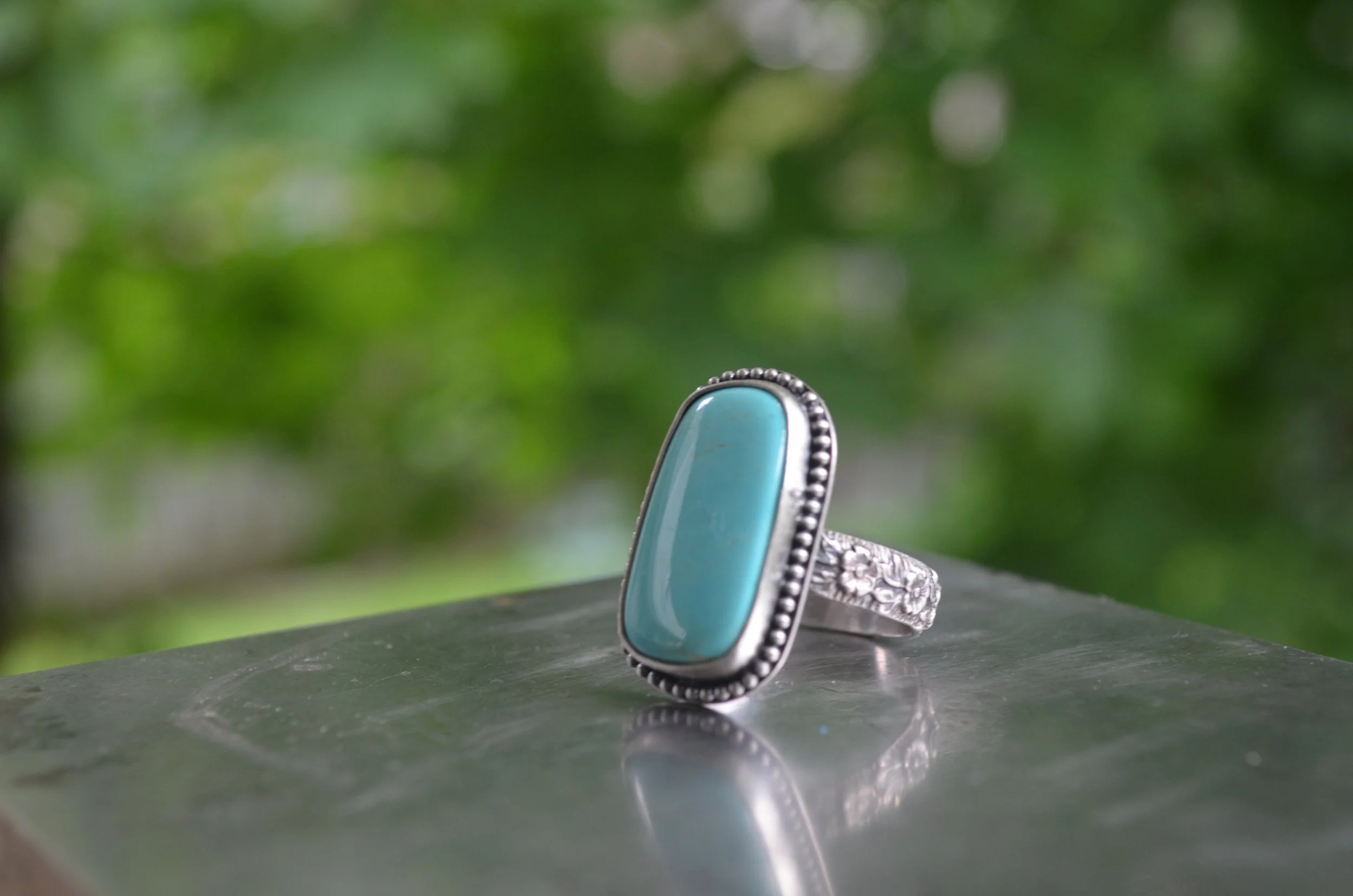 Turquoise Ring, size 10