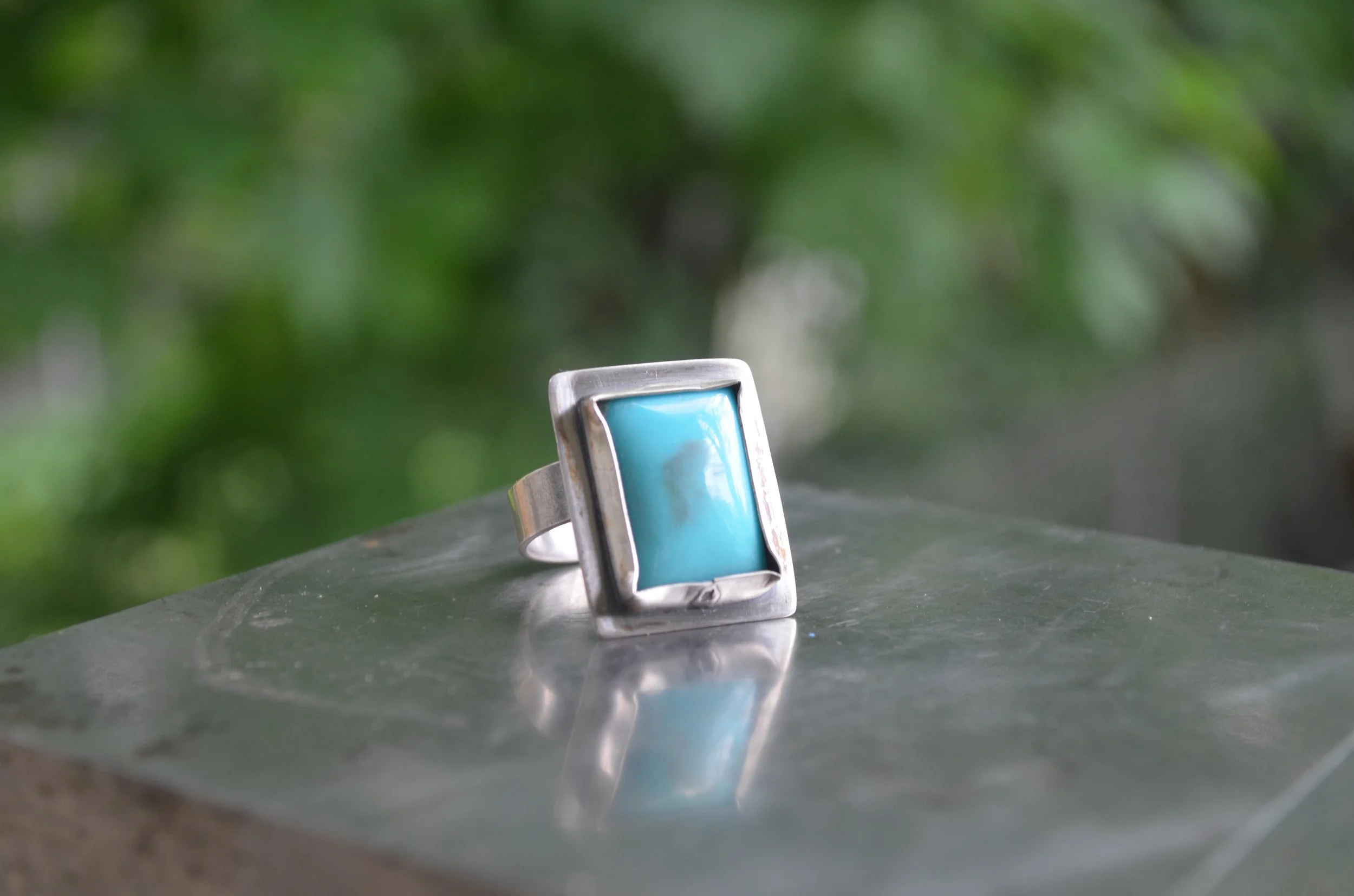 Turquoise Ring, size 9