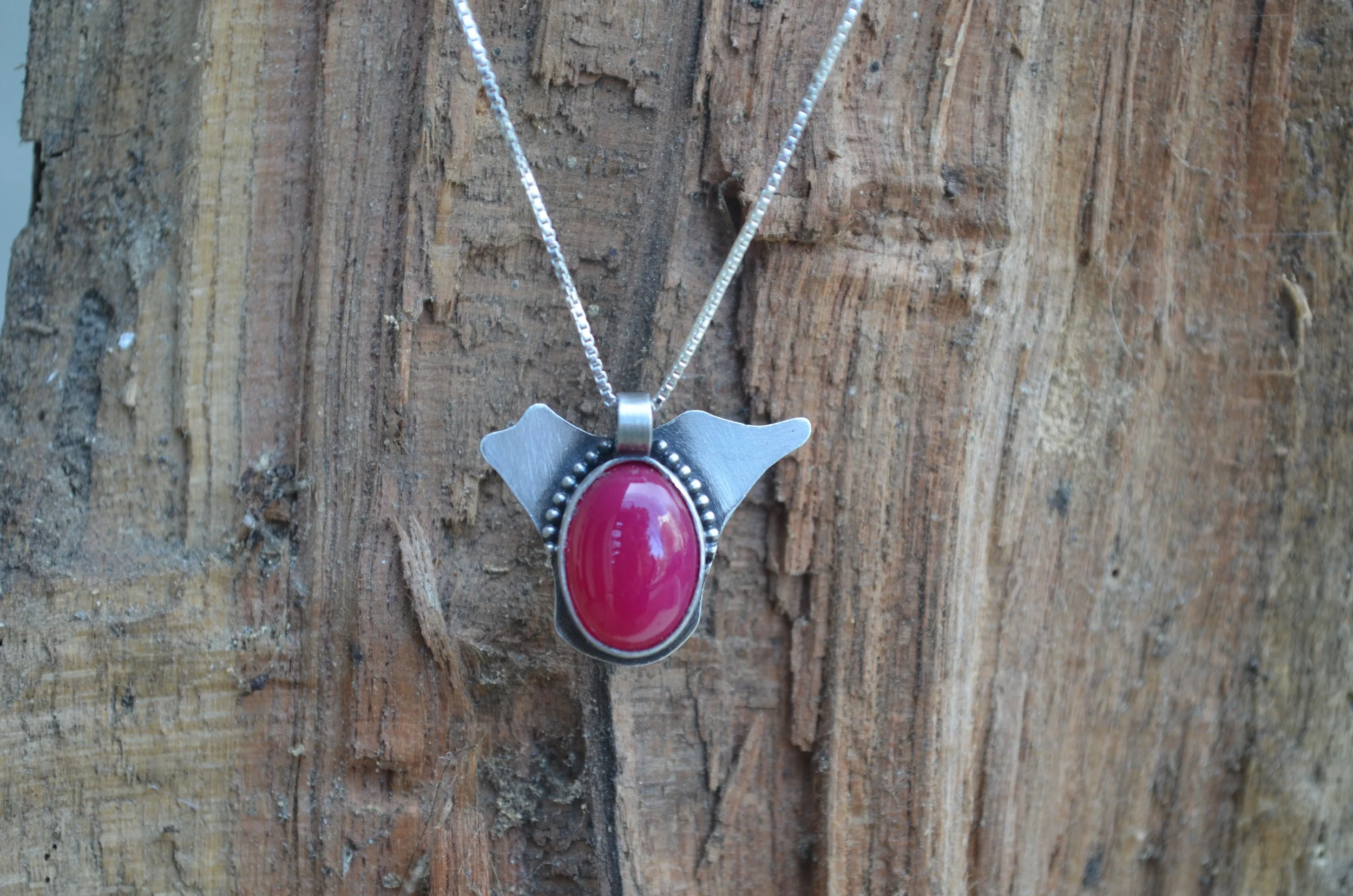 Pink Stone Necklace