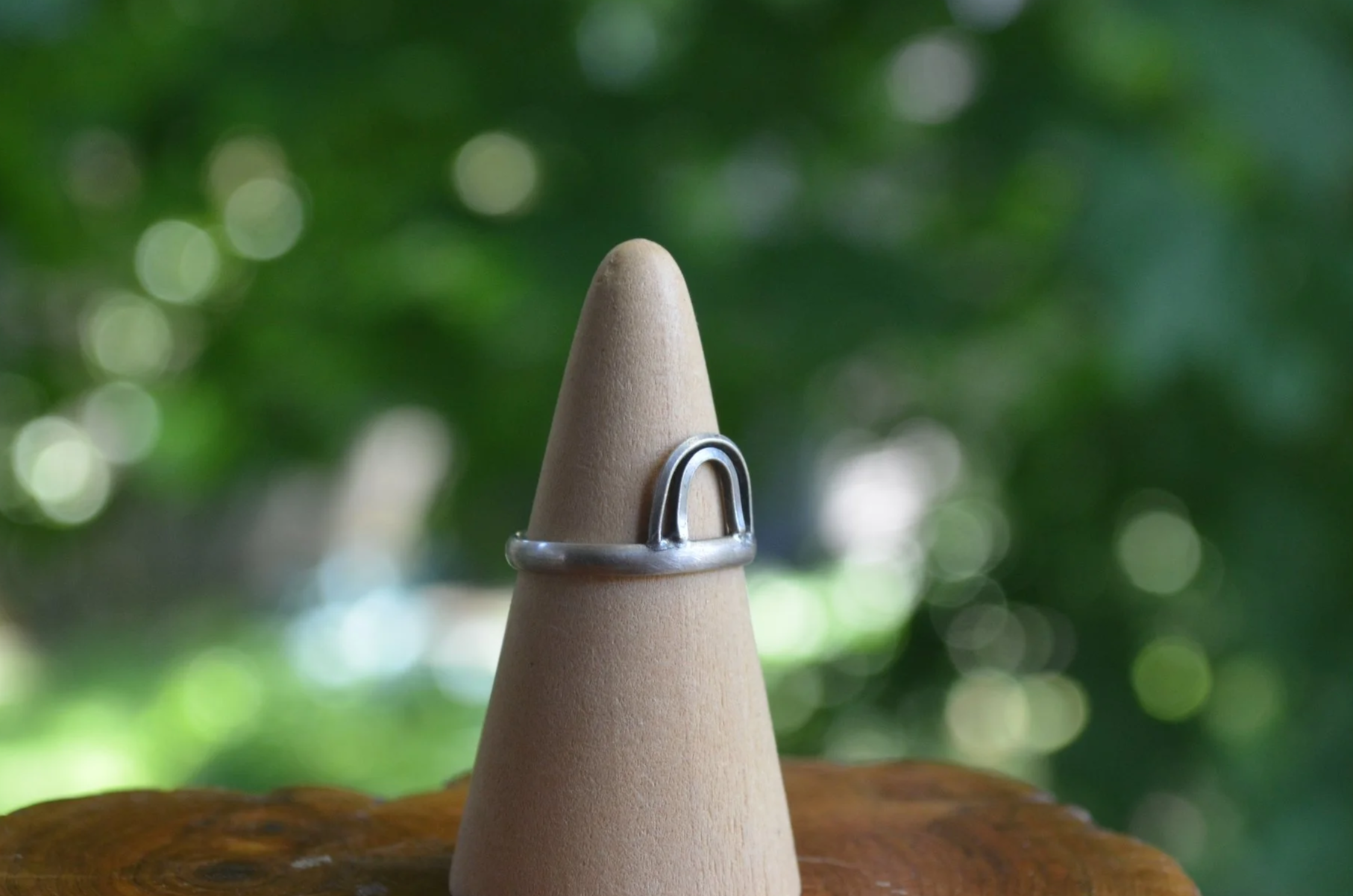 Rainbow Ring, size 7.75