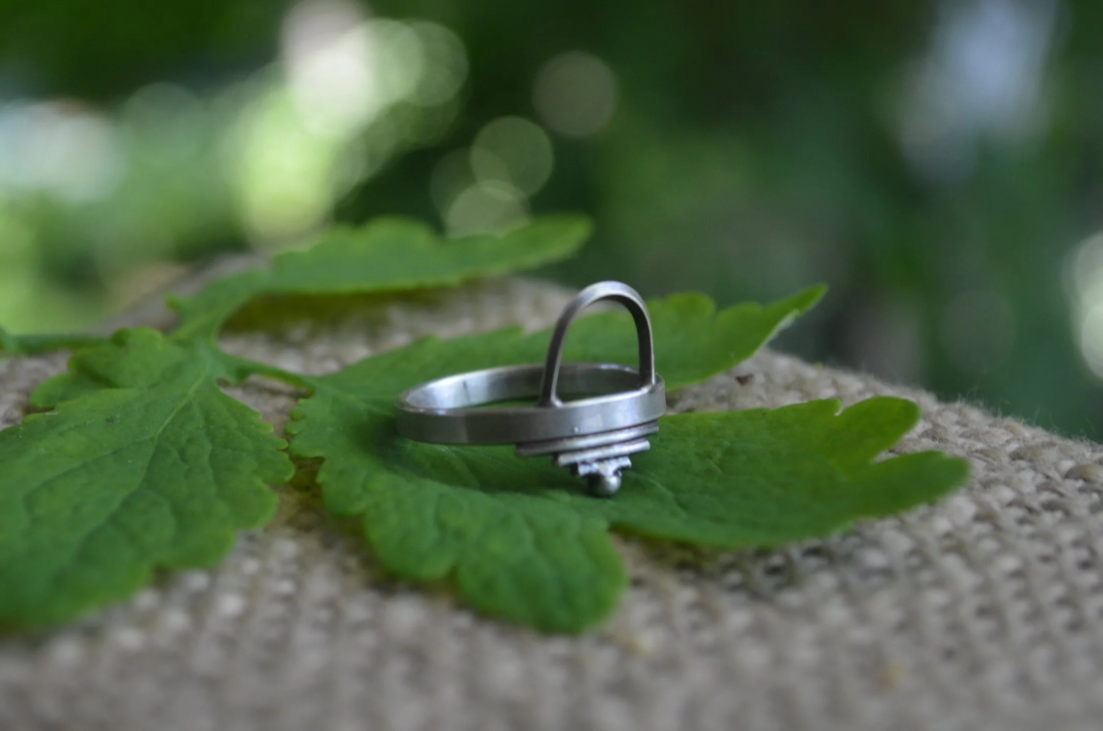 Sterling Silver Ring, size 8