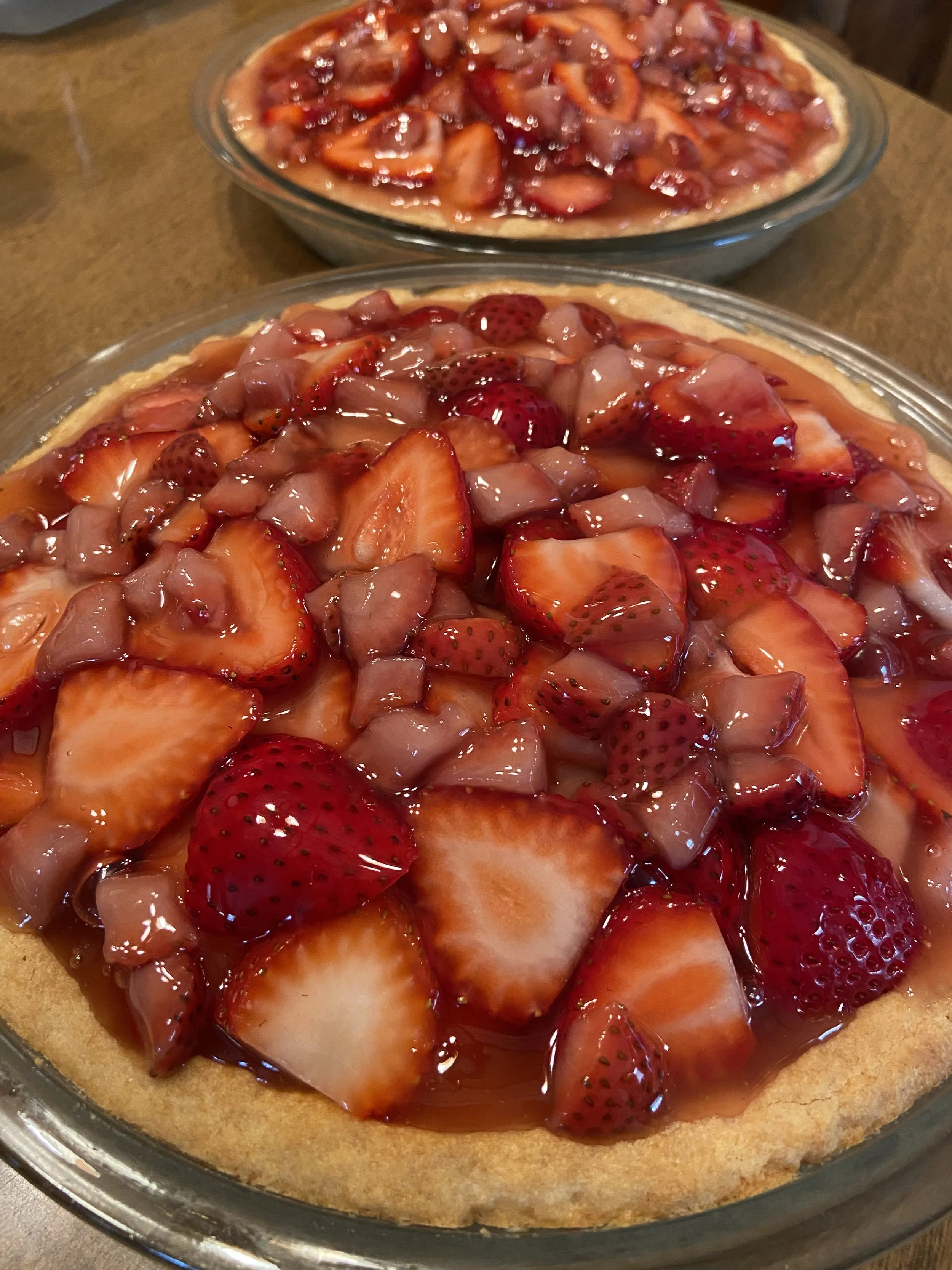 Strawberry Short Pie
