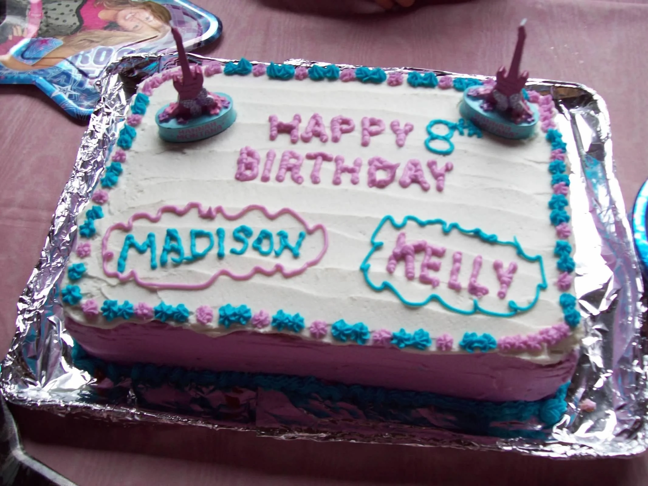 Yellow Birthday Cake