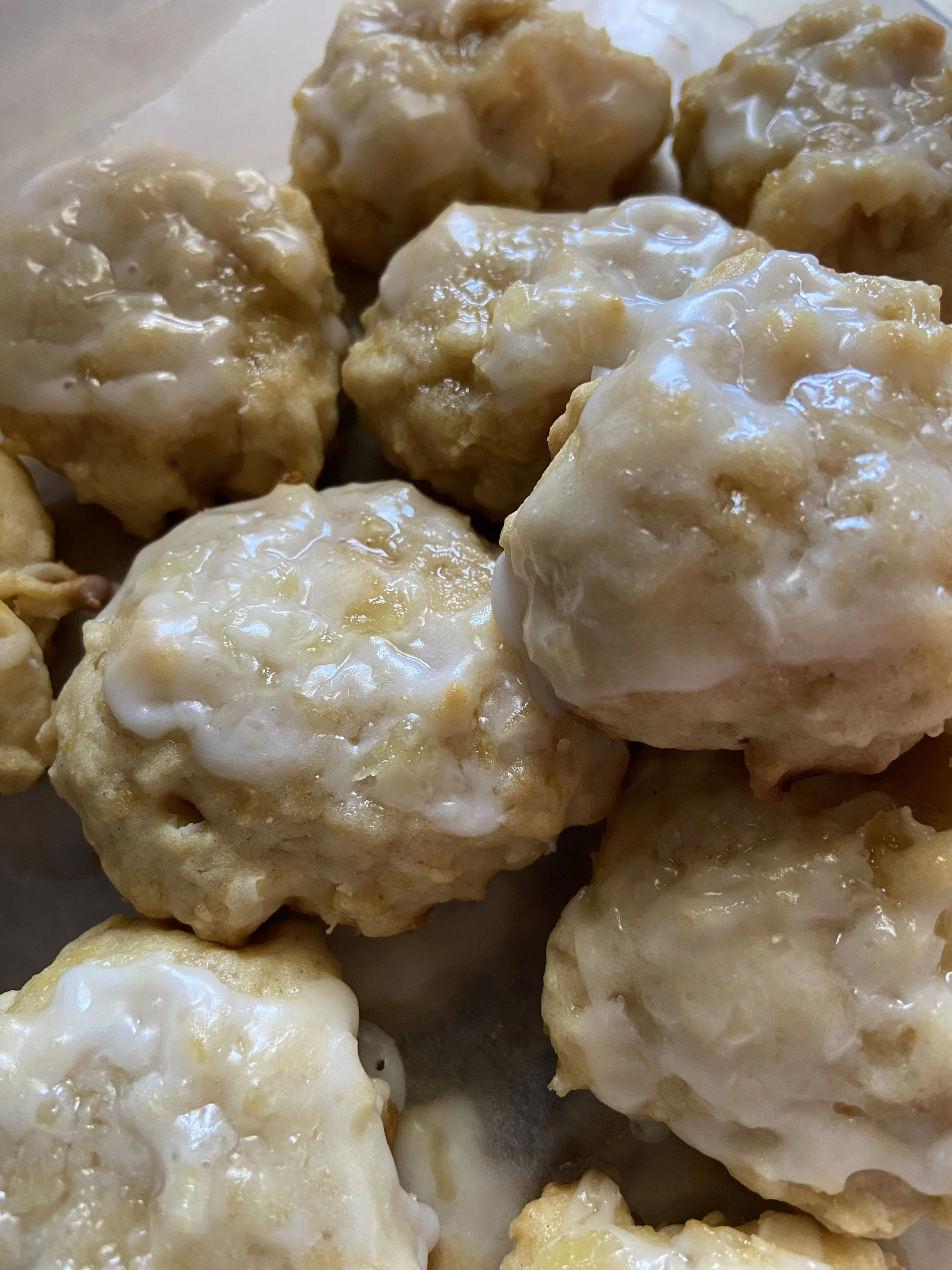 Glazed Pineapple Cookies