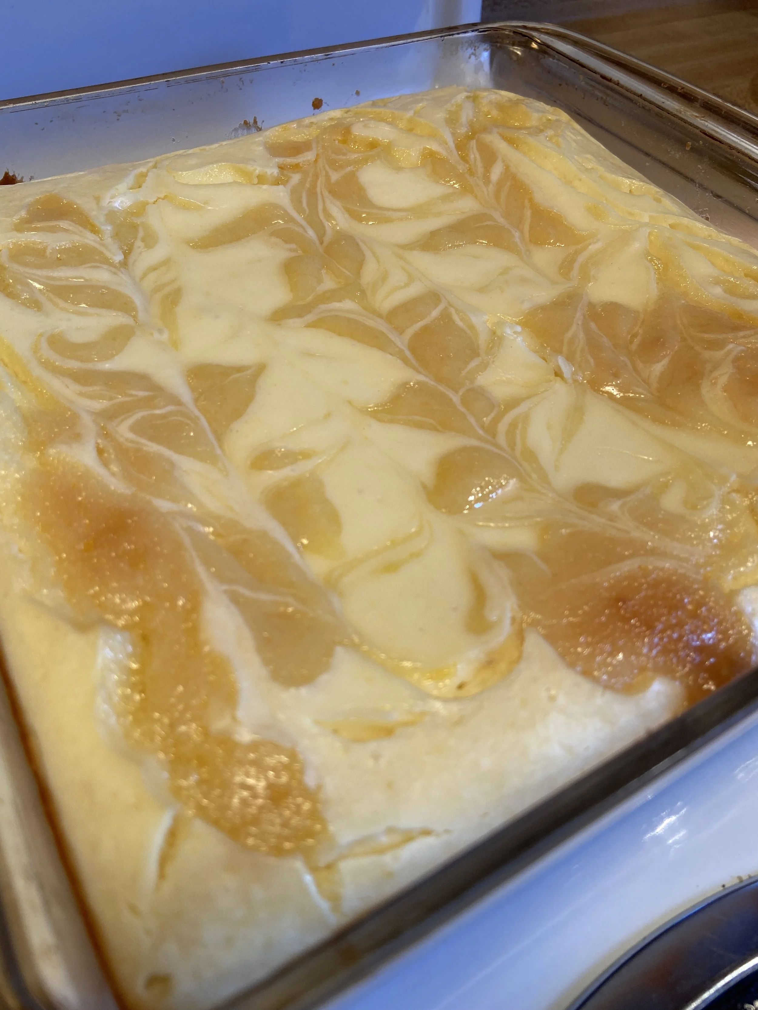 Lemon Swirl Cheesecake Bars
