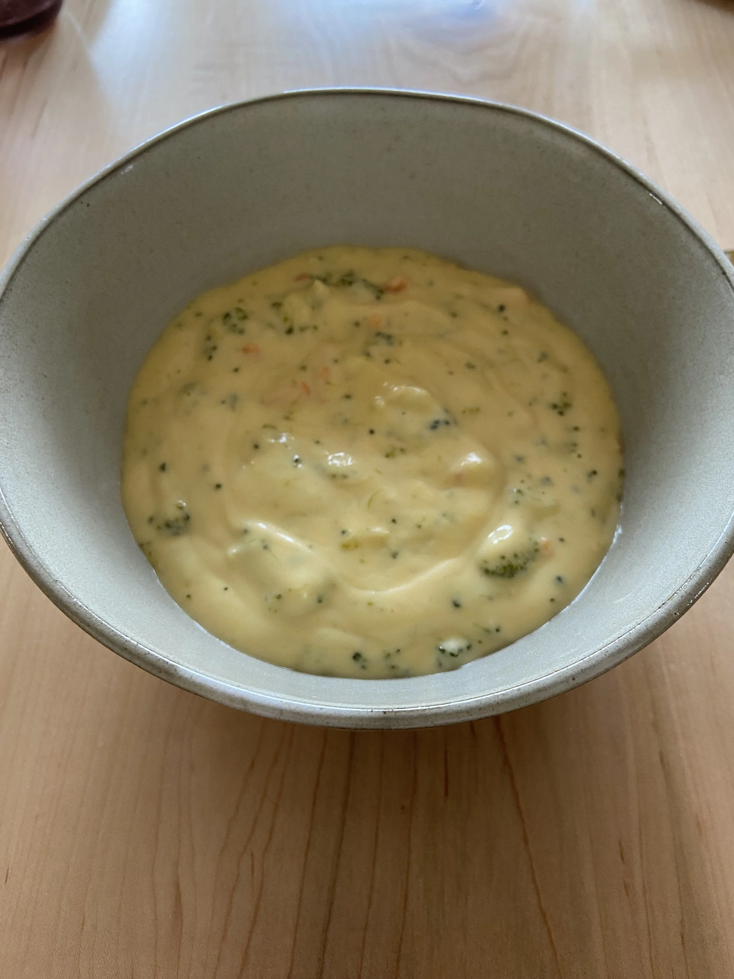 Cheesy Vegetable Soup