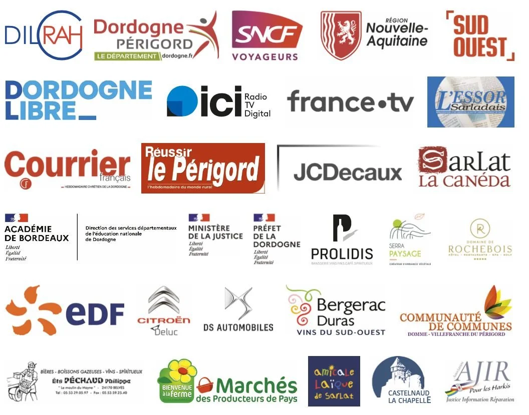 Sponsors et partenaires du Festival du Livre Joséphine Baker édition 2025