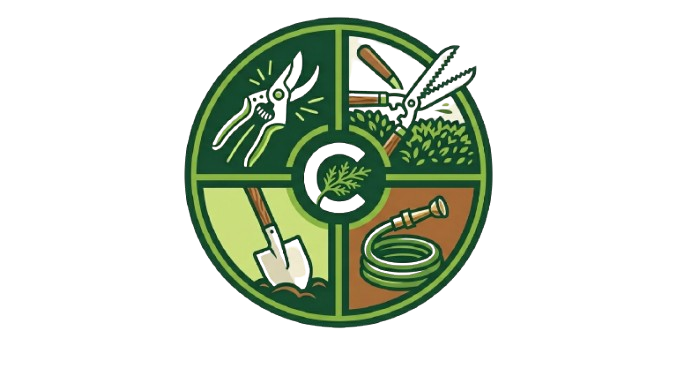 Logo symbolique démontrant l'expertise et le profesionnalisme d'un service d'entretien et d'installation de cèdres