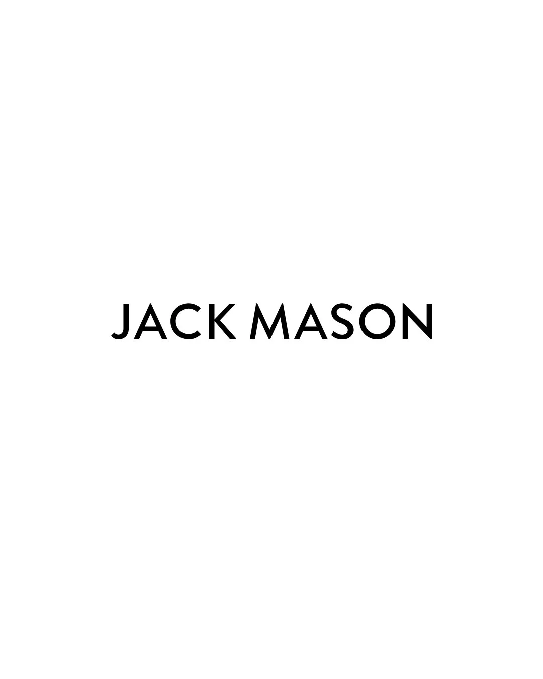White background with black text displaying the name Jack Mason.