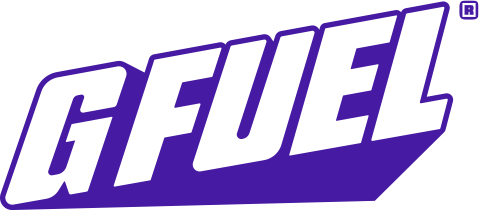 G FUEL logo in purple and white text.