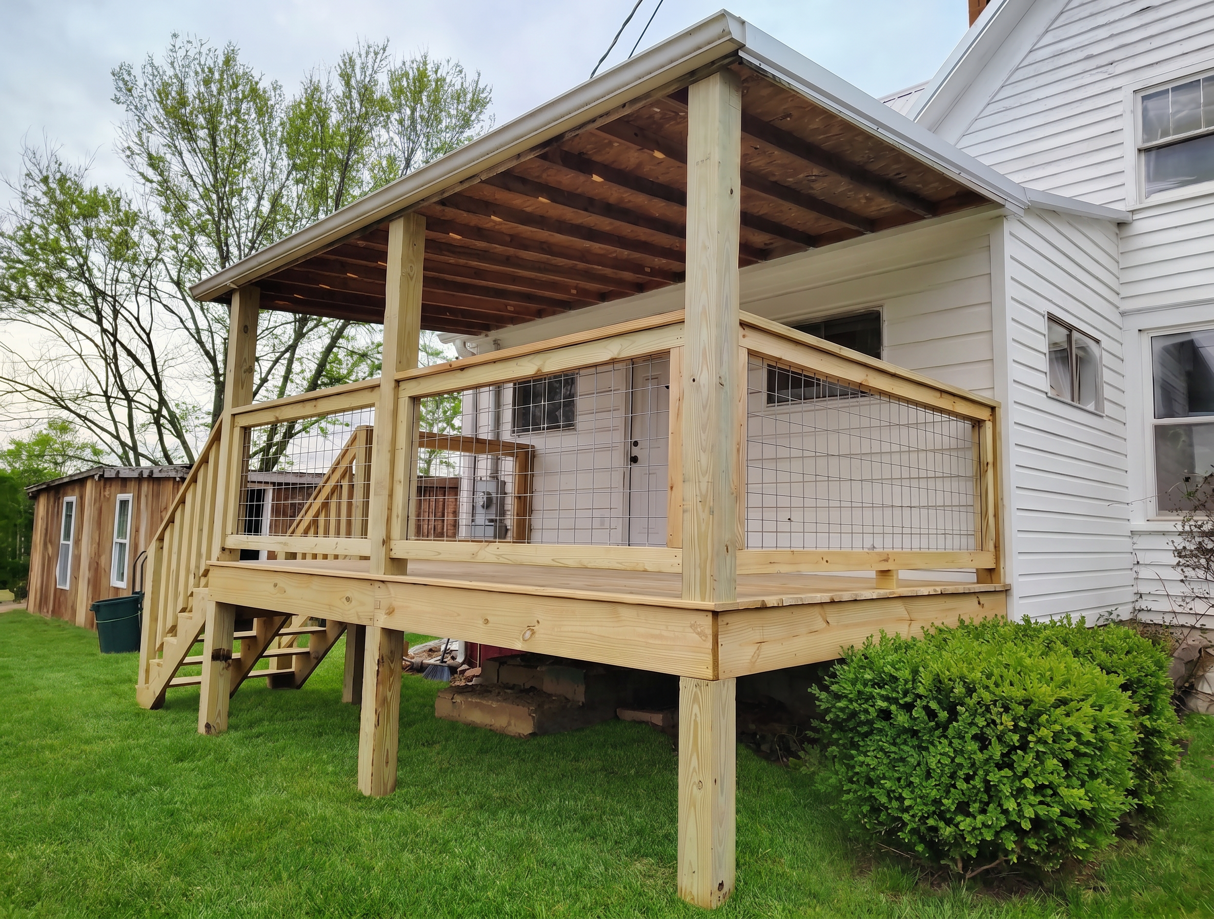 Elevated Back Porch