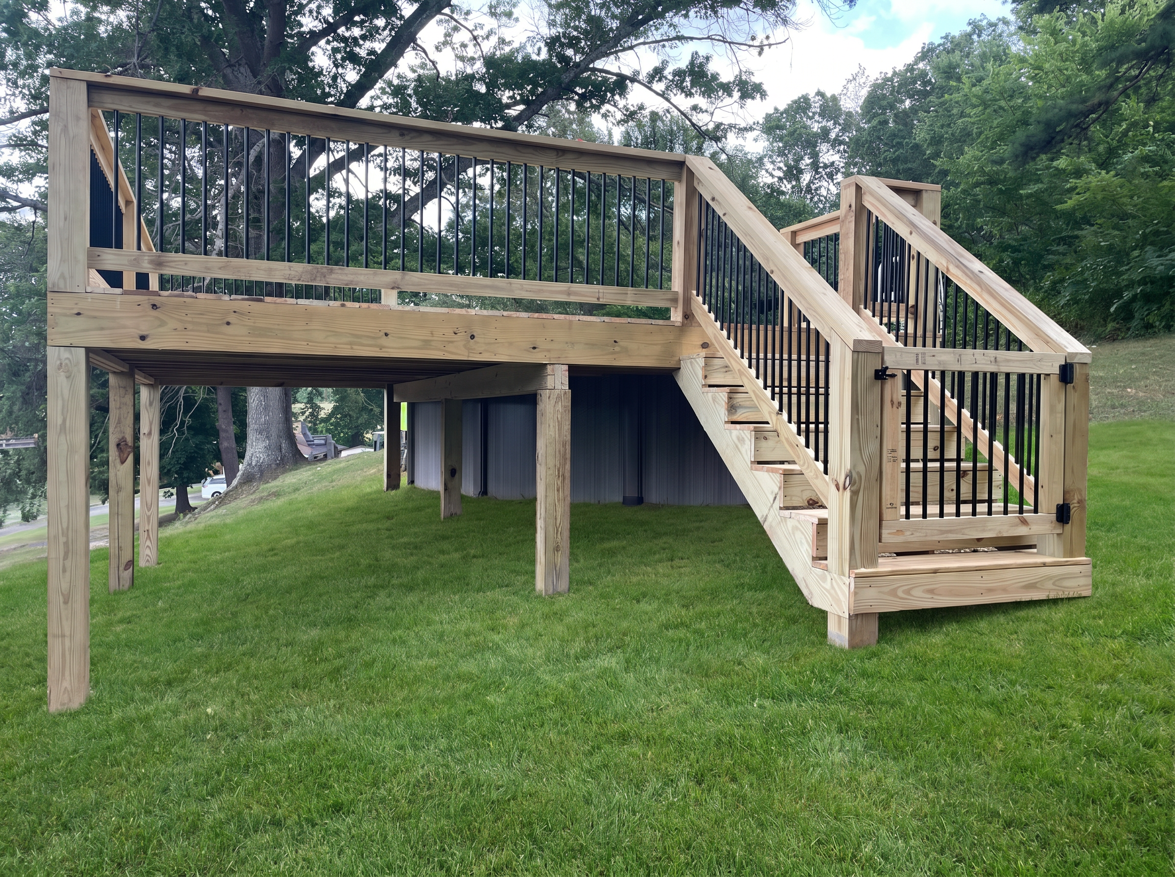 Hilltop Pool Deck