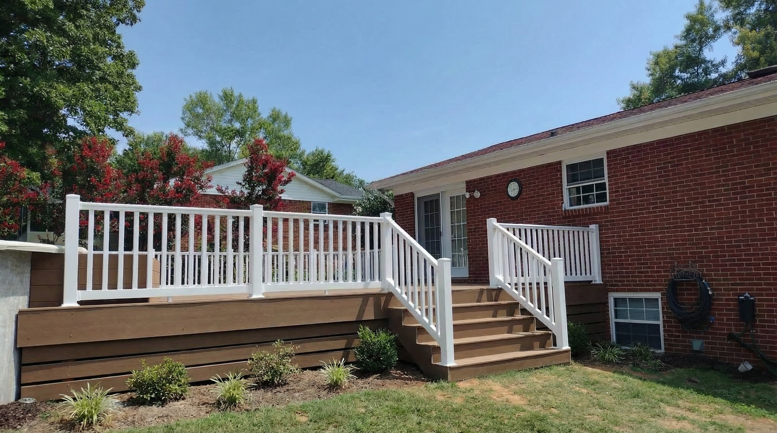 Deck with Railing