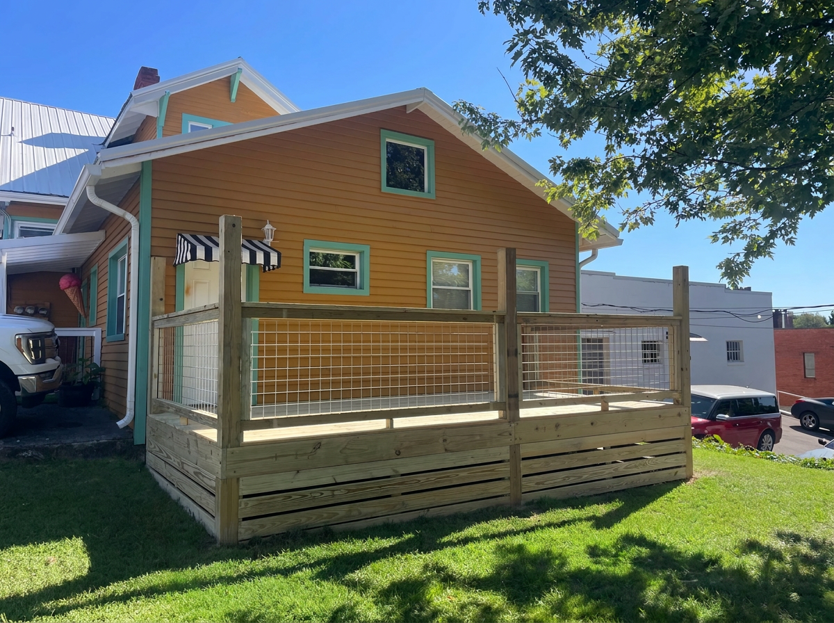 Business Patio Deck