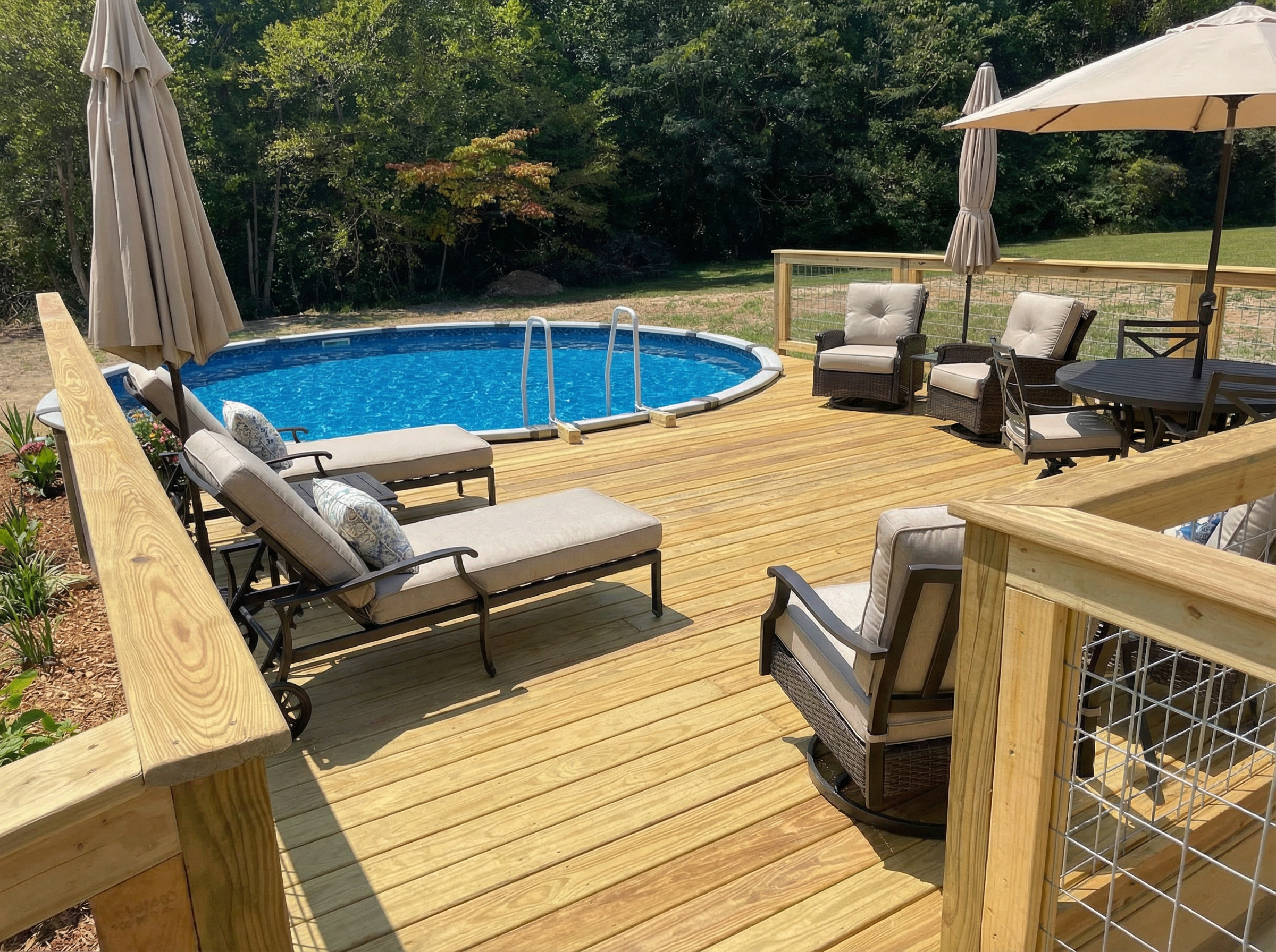 Custom Pool Deck
