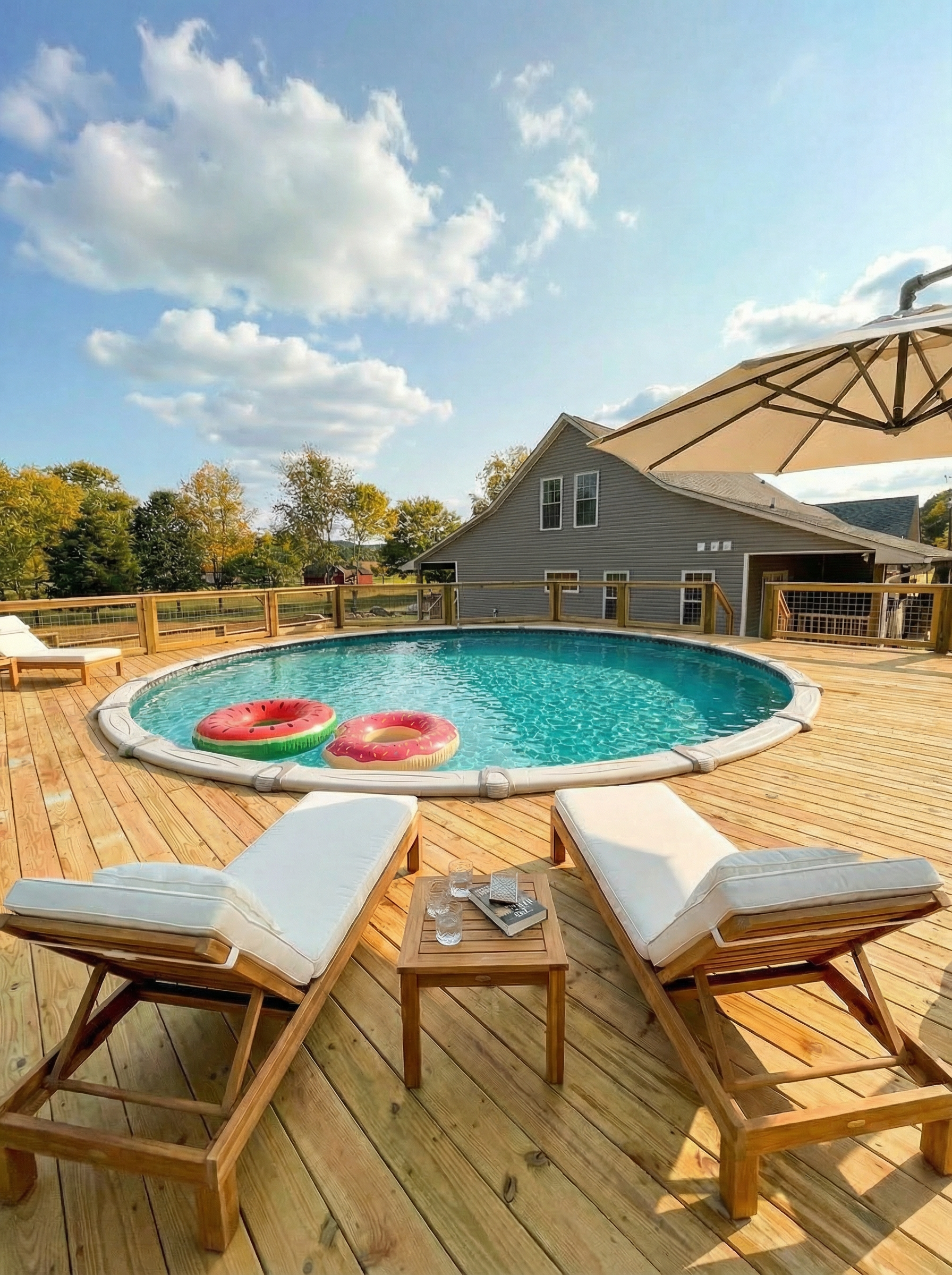 Custom Pool Deck