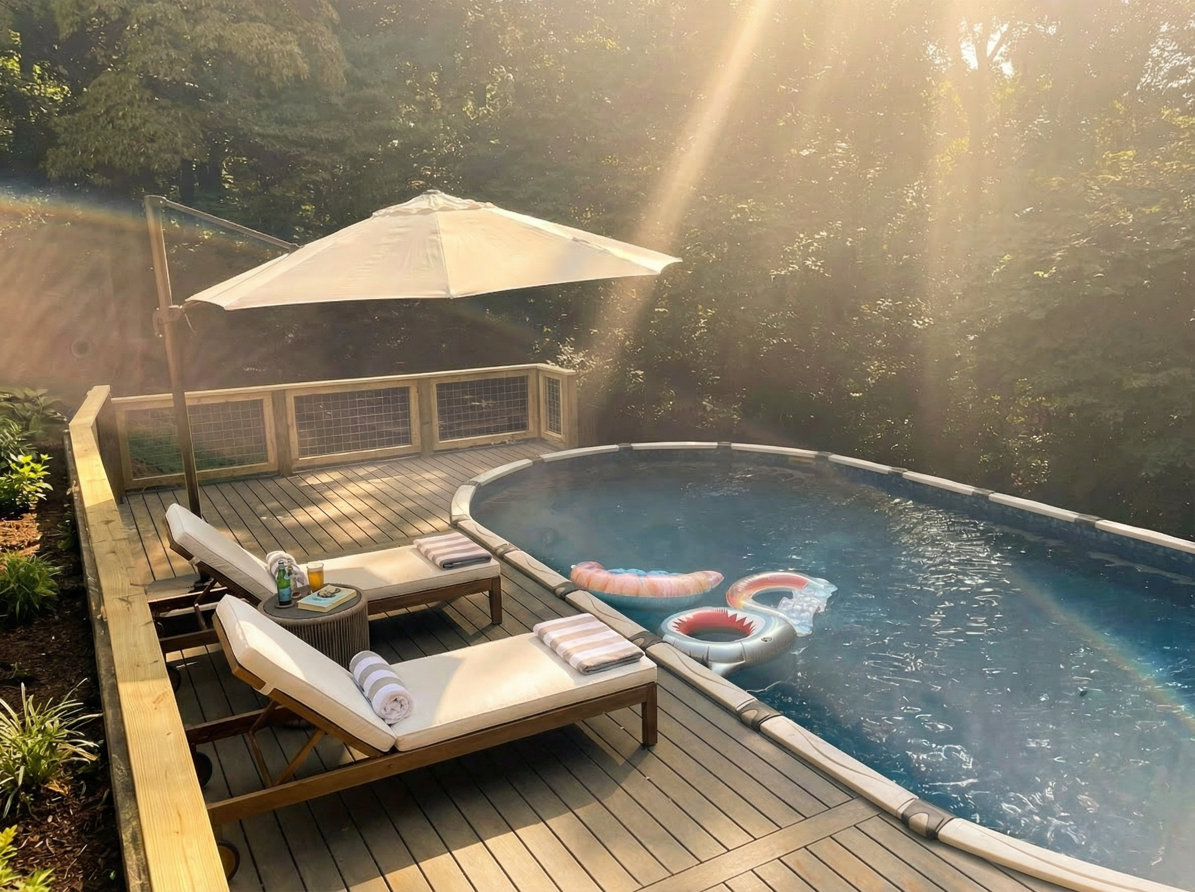 Custom Pool Deck