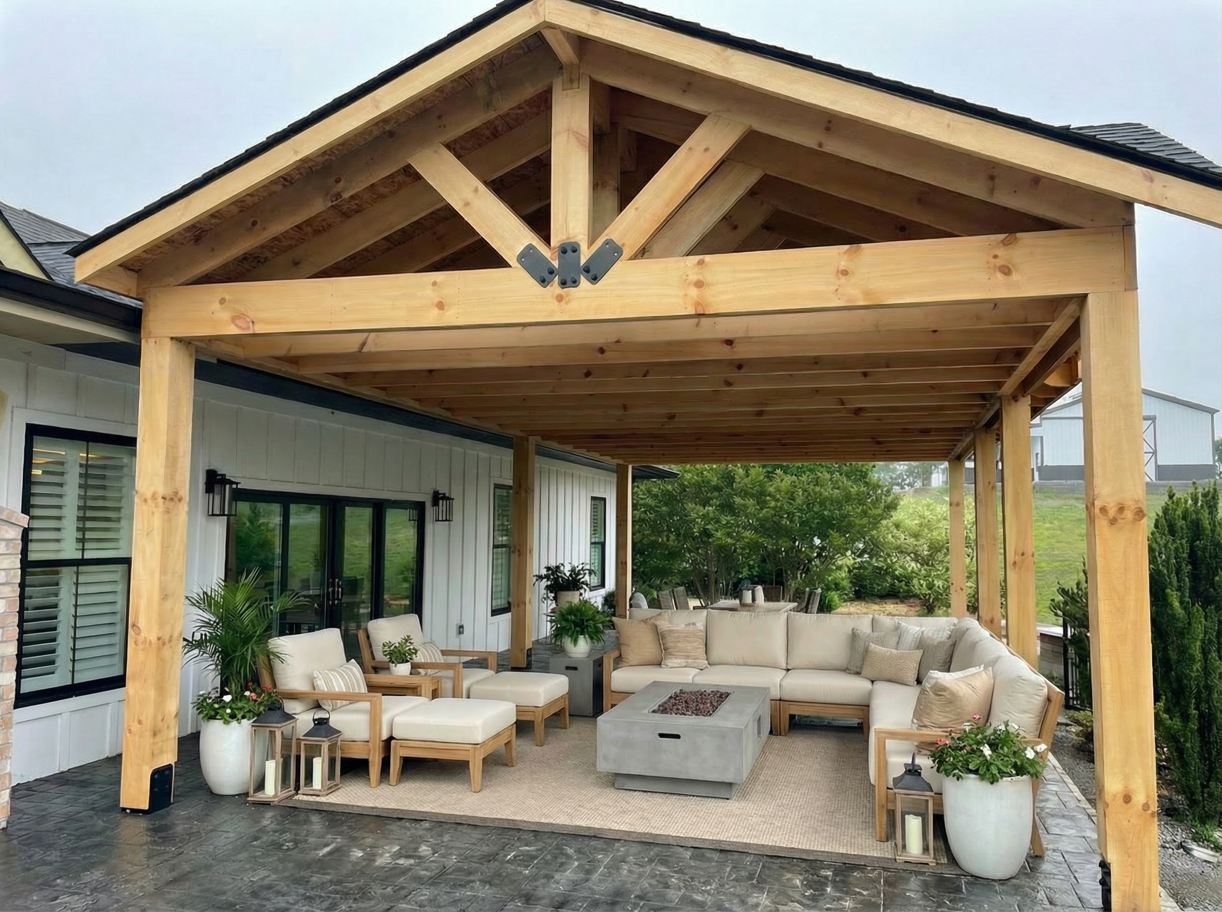 Custom Covered Patio